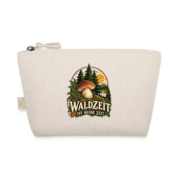 Waldzeit Ist Meine Zeit - Bio-Täschchen - Natur - Vorne
