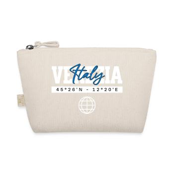 Venedig Italien Koordinaten Reise Souvenir - Bio-Täschchen - Natur - Vorne