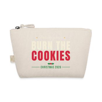 Burn The Cookies - Weihnachten Familie - Bio-Täschchen - Natur - Vorne