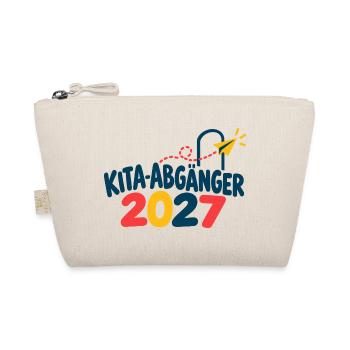 Kita-Abgänger 2027 - Bio-Täschchen - Natur - Vorne