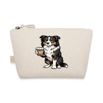 Australian Shepherd Aussie Aussiebesitzer Aussies - Bio-Täschchen - Natur - Vorne