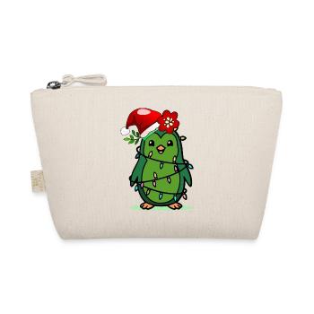 Christmas Kids Pinguin - Bio-Täschchen - Natur - Vorne