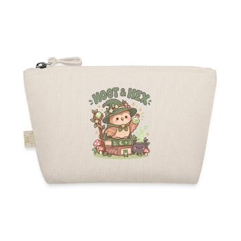 Hoot & Hex Waldzauber Eule - Bio-Täschchen - Natur - Vorne