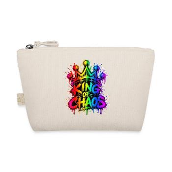 King of Chaos Regenbogen Graffiti - Bio-Täschchen - Natur - Vorne