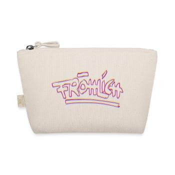 Fröhlich Neon Graffiti - Bio-Täschchen - Natur - Vorne