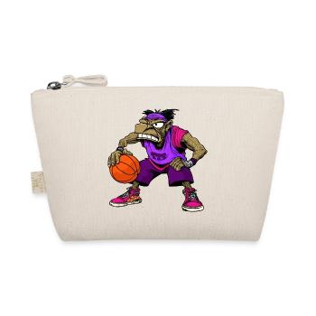 B-Ball Hip-Hop Rap - Bio-Täschchen - Natur - Vorne