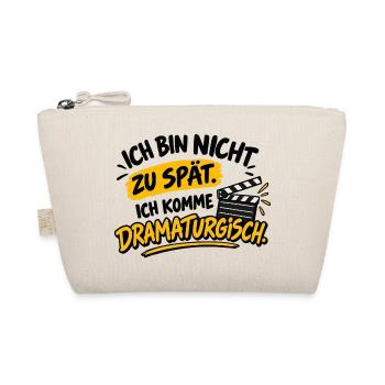 Zu spät Dramaturgisch - Bio-Täschchen - Natur - Vorne