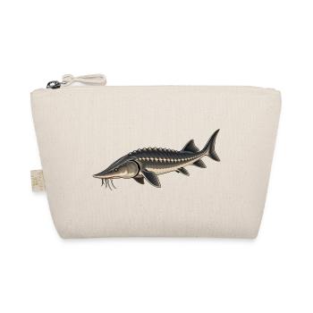 Stör Fisch Angeln - Bio-Täschchen - Natur - Vorne