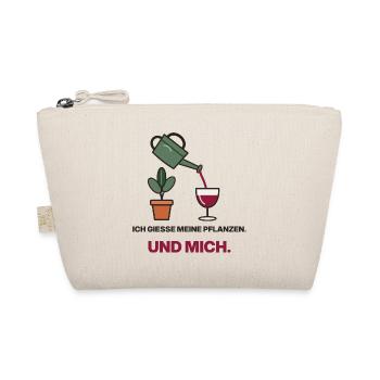 Gießen mit Wein und Grün - Bio-Täschchen - Natur - Vorne