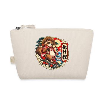 Bake Tanuki: Japans schelmischer Yokai - Bio-Täschchen - Natur - Vorne
