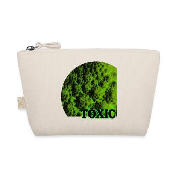 Toxisches, dunkles Romanesco - Bio-Täschchen - Natur - Vorne