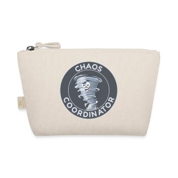 Chaos Coordinator – Lustiger Tornado - Bio-Täschchen - Natur - Vorne