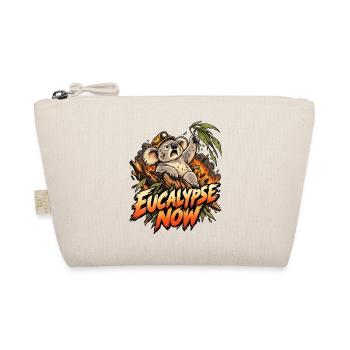 Koala Eukalyptus Apokalyptus Retro Tier Wortspiel Humor - Bio-Täschchen - Natur - Vorne