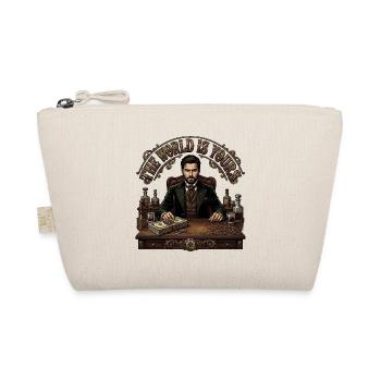 The_World_is_yours_-_Steampunk - Bio-Täschchen - Natur - Vorne