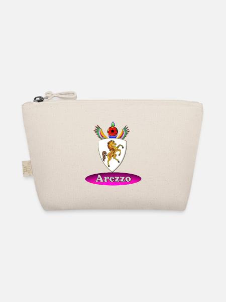 Arezzo-Pferdewappen – Majestätischer Hengst Heraldic Em - Bio-Täschchen - Natur