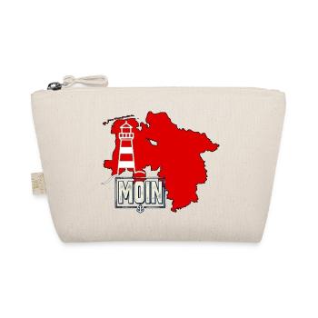 Moin Niedersachsen Leuchtturm - Bio-Täschchen - Natur - Vorne