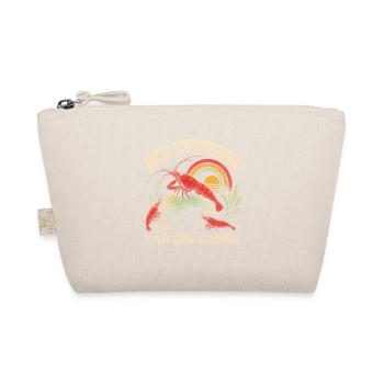 Garnelen Aquarium Retro Regenbogen - Bio-Täschchen - Natur - Vorne