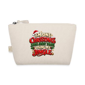 Ein Weihnachts-Jingle-Tee - Bio-Täschchen - Natur - Vorne