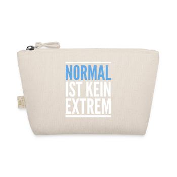 Normal ist kein Extrem Statement - Bio-Täschchen - Natur - Vorne