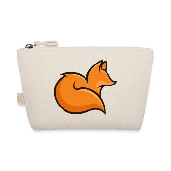 Fuchs-Logo - Bio-Täschchen - Natur - Vorne