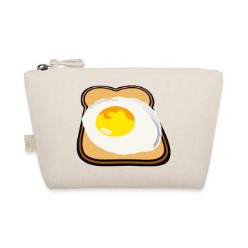 Spiegelei Toast - Bio-Täschchen - Natur - Vorne