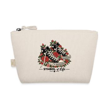 Symbol des Lebens — Sneakers & Rosen - Bio-Täschchen - Natur - Vorne