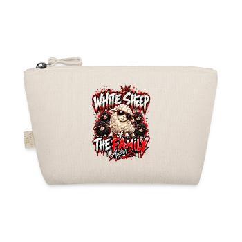 White Sheep of the Family – Funny Black Sheep Desi - Bio-Täschchen - Natur - Vorne