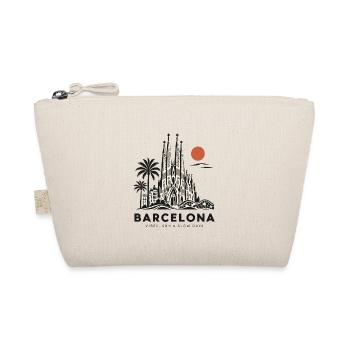 Sagrada Familia Barcelona Skyline - Bio-Täschchen - Natur - Vorne