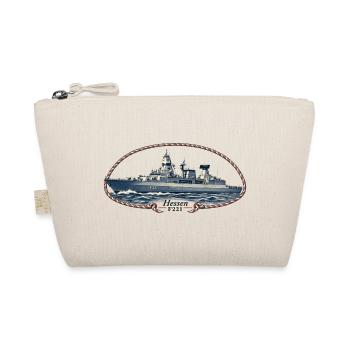 Hessen F221 – Maritime Vintage-Edition - Bio-Täschchen - Natur - Vorne