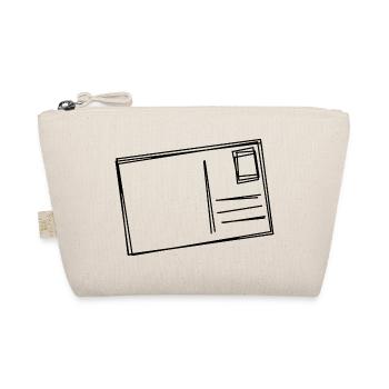 Postkarte handgezeichnet - Bio-Täschchen - Natur - Vorne