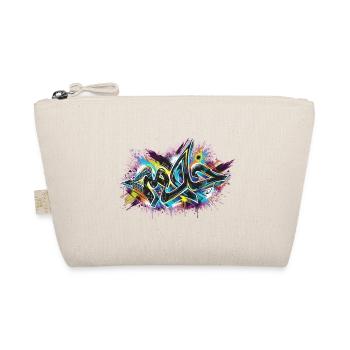 Neon-Graffiti-Explosion - Bio-Täschchen - Natur - Vorne