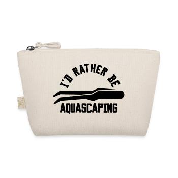 Aquarist Aquascaping Spruch - Bio-Täschchen - Natur - Vorne