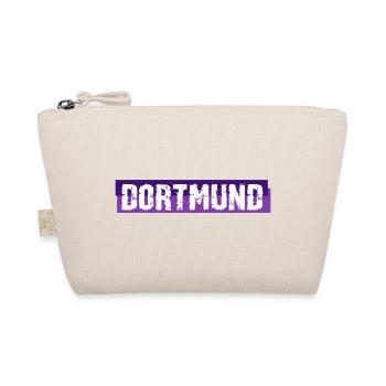 Dortmund - Grunge - Schriftzug - Deutschland - Bio-Täschchen - Natur - Vorne