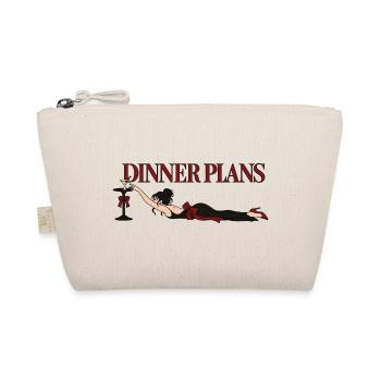 Dinner Plans Martini Girl - Bio-Täschchen - Natur - Vorne