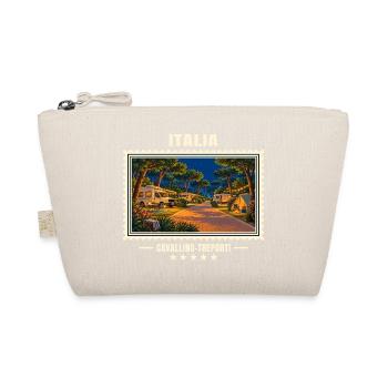Italien Cavallino Sommernacht Camping Vintage - Bio-Täschchen - Natur - Vorne