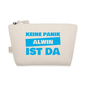 Name Alwin - Bio-Täschchen - Natur - Vorne