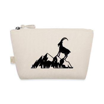klettern bouldern felsklettern berge Bergsport - Bio-Täschchen - Natur - Vorne