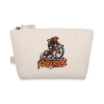 Freeride Mountain MTB Graphic - Bio-Täschchen - Natur - Vorne