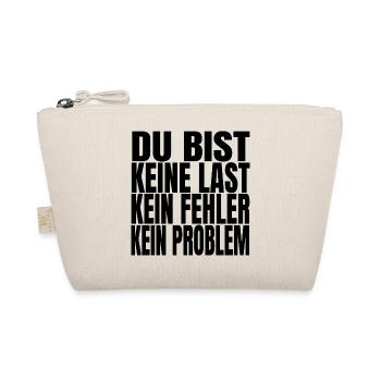Du bist keine Last – Mutmacher & Selbstwert | AMFI - Bio-Täschchen - Natur - Vorne