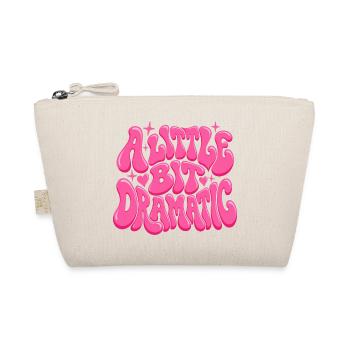 A Little Dramatic Pink Bubble Design - Bio-Täschchen - Natur - Vorne