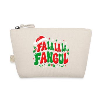 Falala Fangul Weihnachts-Spaß - Bio-Täschchen - Natur - Vorne