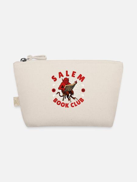 Salem Book Club Vintage Devil - Bio-Täschchen - Natur