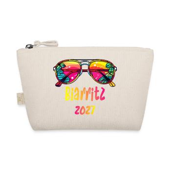 Biamritz 2027 Tropen Sonnenbrille - Bio-Täschchen - Natur - Vorne