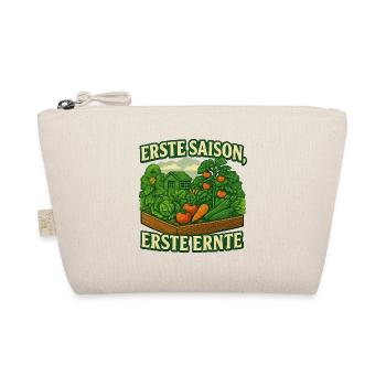 Kleingarten Geschenk zur ersten erfolgreichen Sais - Bio-Täschchen - Natur - Vorne