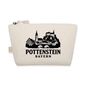 Pottenstein Bayern Silhouette - Bio-Täschchen - Natur - Vorne