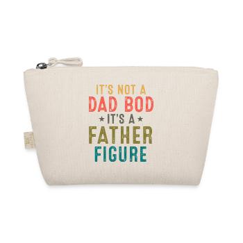 Vaterfigur: Nicht Dad Bod - Bio-Täschchen - Natur - Vorne