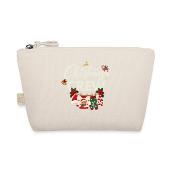 Weihnachtscrew, Weihnachten heiraten - Bio-Täschchen - Natur - Vorne