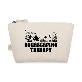 Aquascaping Spruch Humor - Bio-Täschchen - Natur - Vorne