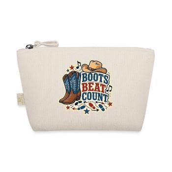 BOOTS BEAT COUNT - Bio-Täschchen - Natur - Vorne