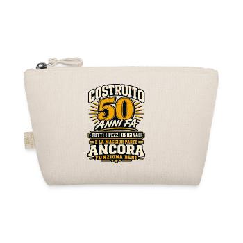 Divertente Frase 50 Compleanno Regalo Anni 50 Uomo - Bio-Täschchen - Natur - Vorne